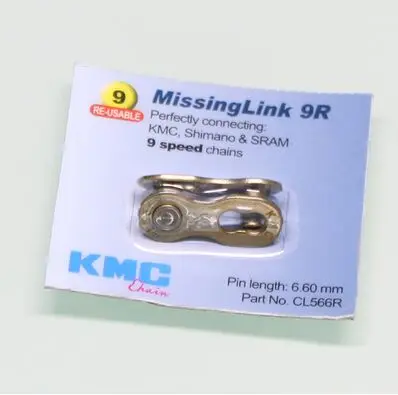 9speed cl566r gold KMC MTB звено велосипедной цепи отсутствует ссылка 6/7/8/9/10/11 скорость одна пара для Shimano золото серебро - Цвет: 9speed cl566r gold