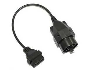 Лучший адаптер OBD II для BMW 20 PIN к OBD2 16 pin гнездовой разъем e36 e39 X5 Z3 20pin новейший|Кабели