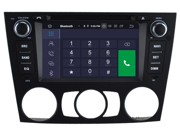 Четырехъядерный Android 9 0 dvd-плеер автомобиля для BMW 3 серии/E90/E91/E92/E93 руководство Aircon