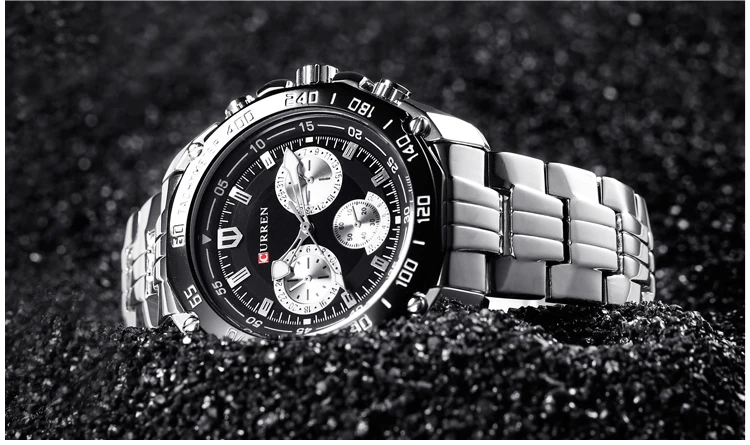 Curren Мужские часы quartzwatch Relogio masculino военные наручные часы модные повседневные Водонепроницаемость армии sports8077