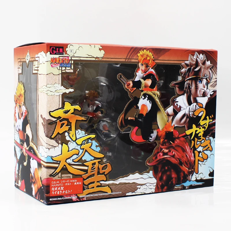 GEM Naruto Shippuden Seiten Taisei Uzumaki Наруто с милой кьюби Курама фигурка ПВХ Коллекционная модель игрушки