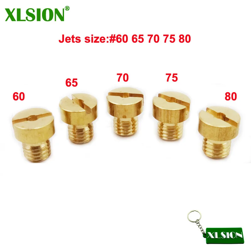 Сменный карбюратор XLSION 5 мм Carb Jets #60 65 70 75 80 для Dellorto SHA PHBG Tomos A35 Targa LX Sprint| |