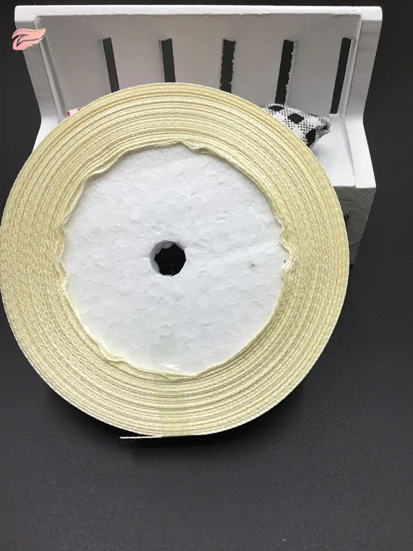 Лента 50 ярдов 10 мм упаковочные материалы бант DIY Ремесло Украшение свадебное