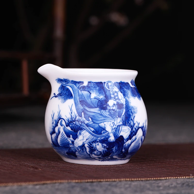 200 мл керамический фарфор Jingdezhen чайная посуда Cha Hai ручная роспись рисунок ярмарка
