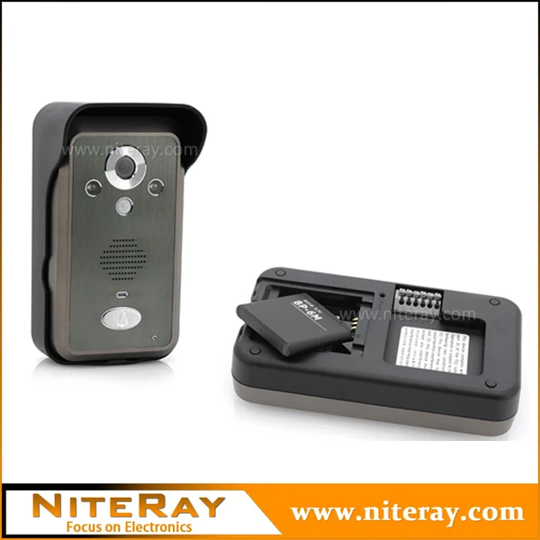 3.5 '' водонепроницаемый видео глазок двери камеры беспроводной видео-дверной