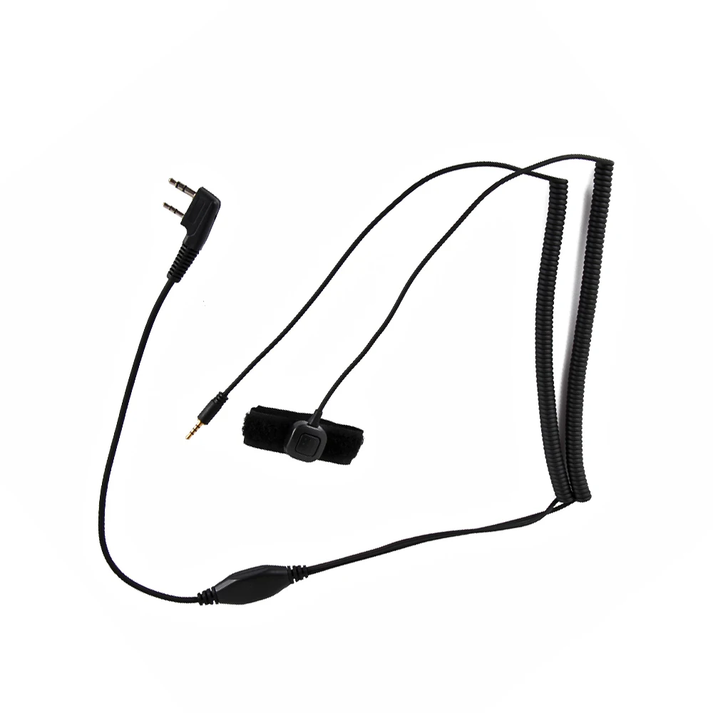 10pcs Vimoto V3 V6 V8 V1098a V5s Bluetooth Helmet Headset Special Connecting Cable for Kenwood Baofeng UV-5R UV-82 GT-3 Two Way