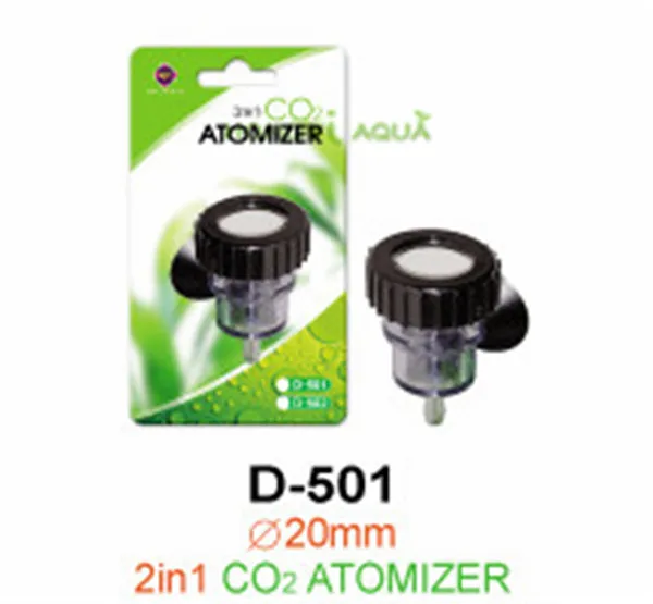 D 501 1 шт. пластиковый СО2 нефтеперерабатывающий СО2 атомайзер D-501/D-502/D-507 2 в 1 3 в 1 аквариумный бак мелкодисперсный СО2 оборудование - Цвет: D 501
