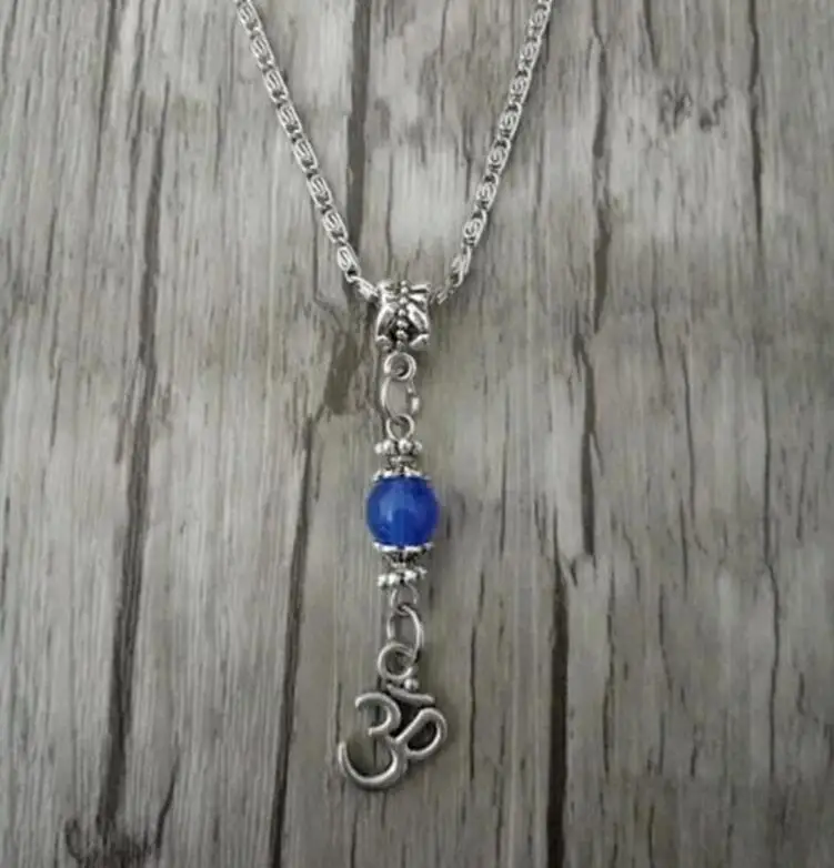 Женский декоративный подарок 8 шт. Новые Модные Винтажные шармы Om yoga zen 3D