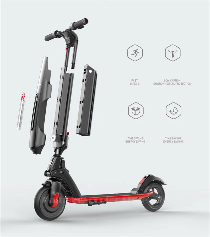 Daibot мини электрический самокат с двумя колесами 8,5 дюймов 36 в 300 Вт Сверхлегкий портативный женский складной самокат для взрослых