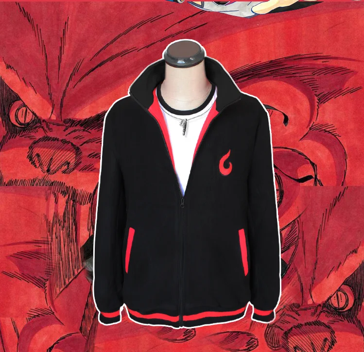 Костюм для косплея из флиса Наруто удзумаки борито Повседневная Толстовка Boruto