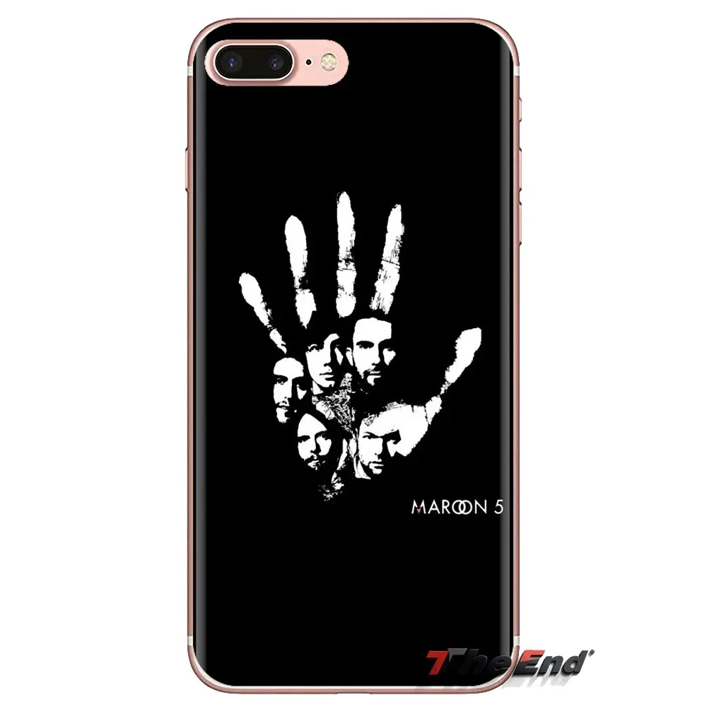Прозрачный ТПУ чехол Maroon 5 Mickey Madden Band adam для Xiaomi Redmi 4A S2 Note 3 3S 4 4X5 Plus 6 7 6A Pro Pocophone F1 |