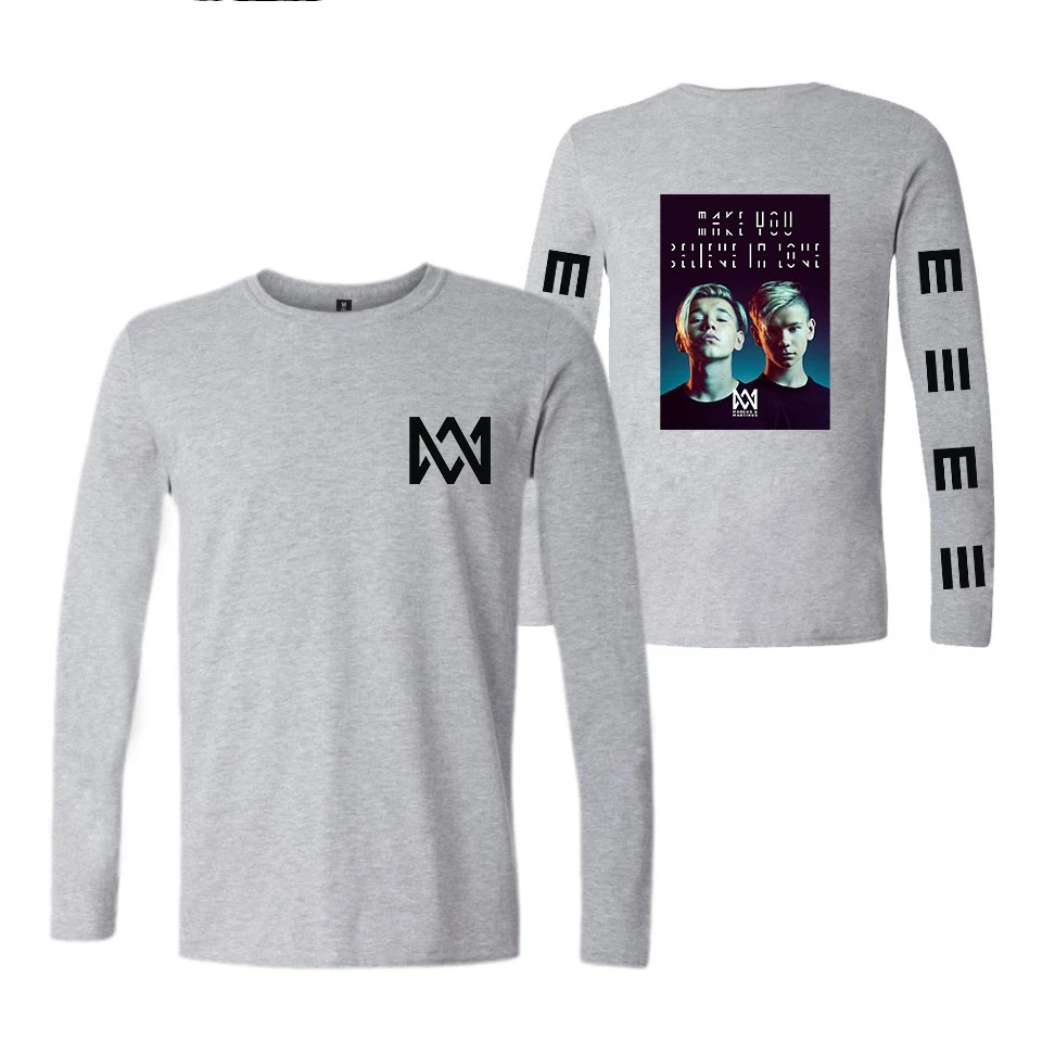 2020 new T Shirt Marcus Martinus Cool tshirt T-shirt spring long Sleeve Fans Tops Men/Women Shirts Clothes | Женская одежда