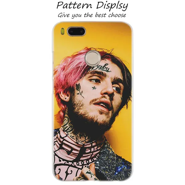 014 MLLSE Lil Peep Lil Bo Прозрачный чехол для Xiaomi mi Play Pocophone F1 8 A1 A2 Lite 6 6Plus mi x 3 2S Red mi Note 4x5 6 S2 - Цвет: 014