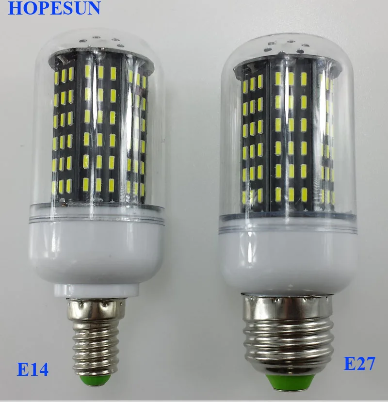 4014 Bombillas Светодиодная лампа от 36 до 138LED E27 220V кукурузный свет лампада свеча Ampoule Luz