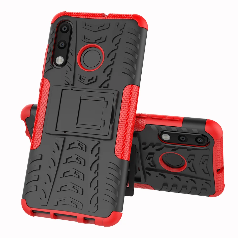 For Huawei P30 Lite Case Hybrid TPU Armor Silicone Rubber Hard Back Cover Shockproof Impact | Мобильные телефоны и