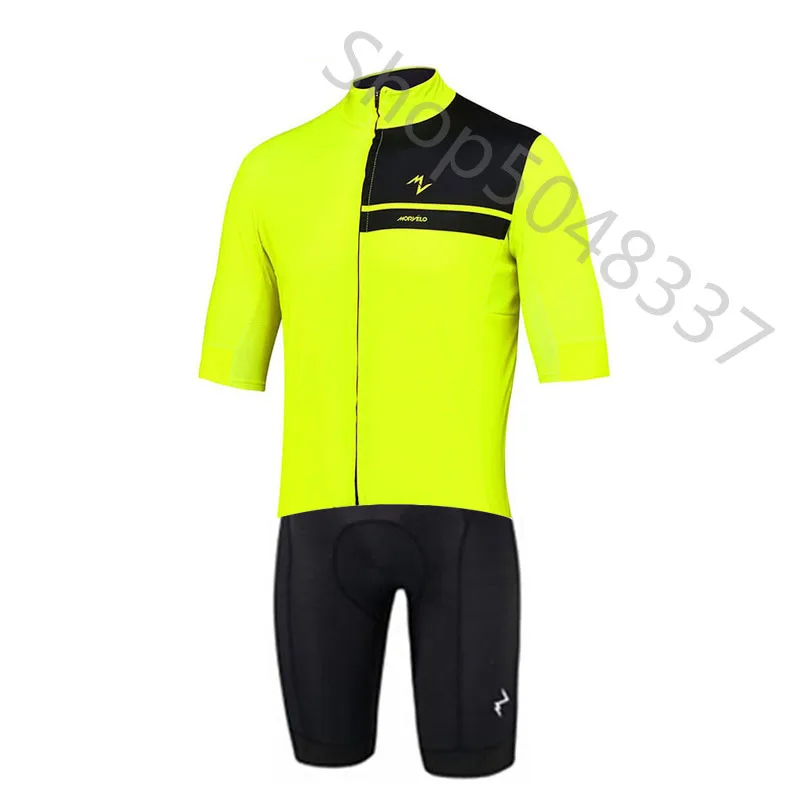 Триатлонный обтягивающий костюм Morvelo Pro велосипедные наборы Ropa Ciclismo Велосипедное трико одежда мужская велосипедная Джерси гидрокостюм костюмы