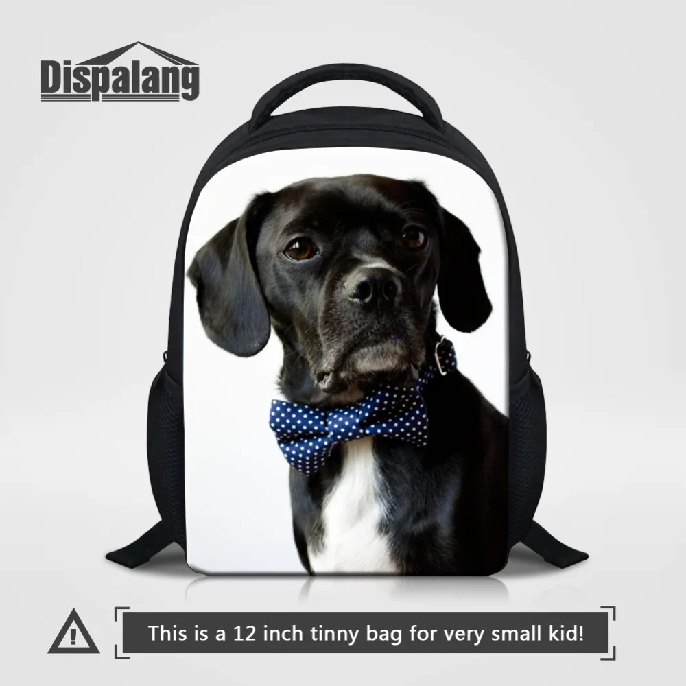 Dispalang 12 дюймов Рюкзак для детей 3D животное собака печать рюкзаки для детского сада девочек школьная сумка дорожная сумка милый рюкзак