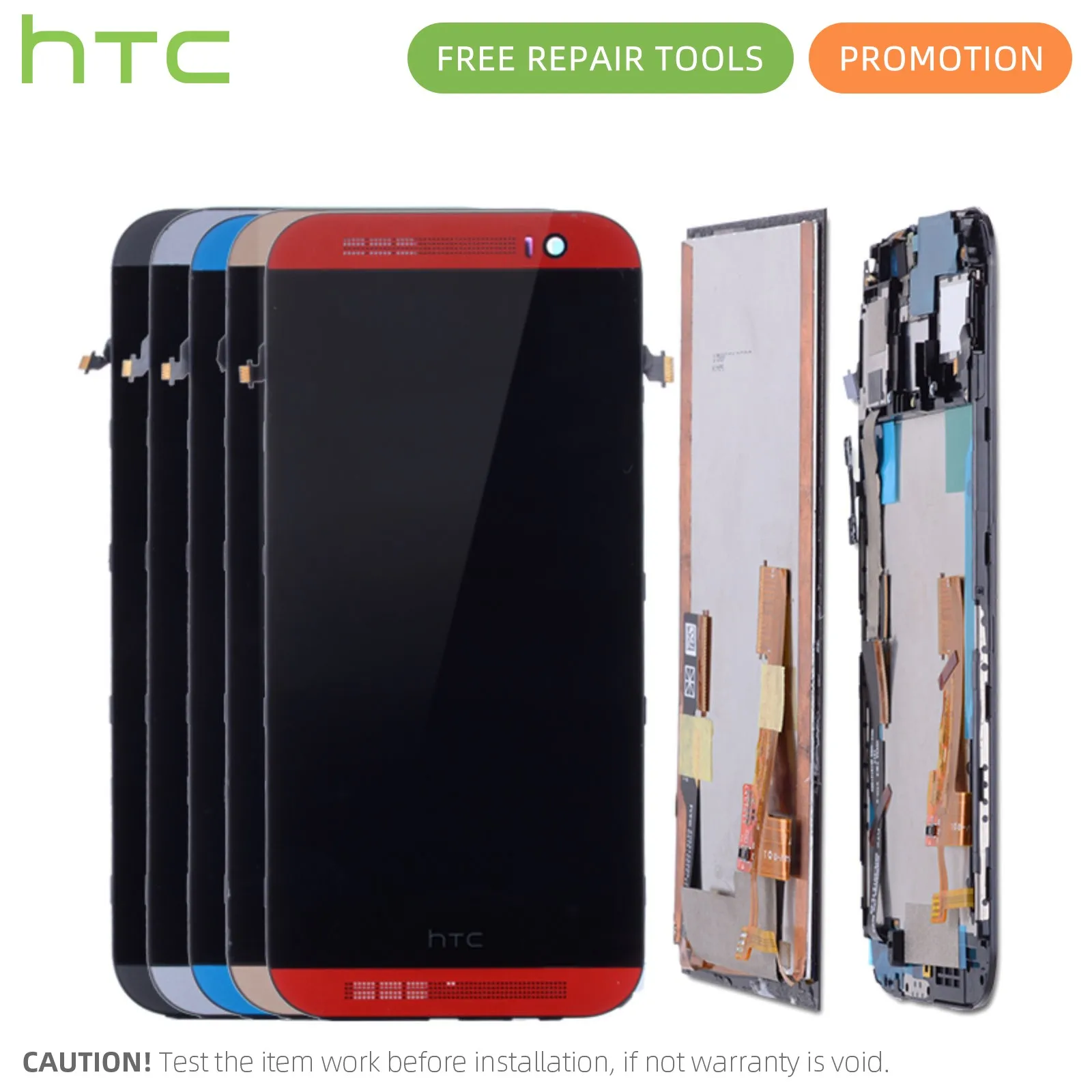 5.0&quot Оригинальный тачскрин дисплей экран для HTC One M8s