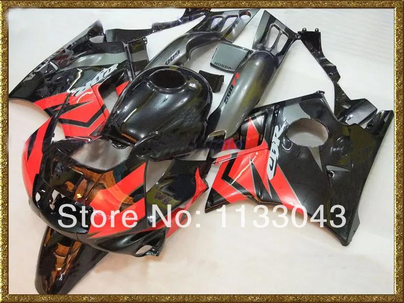 Бак + обтекатель части для HONDA CBR600 F2 91 92 93 94 CBR600F2 1991 1992 1993 1994 CBR 600 наборы красный
