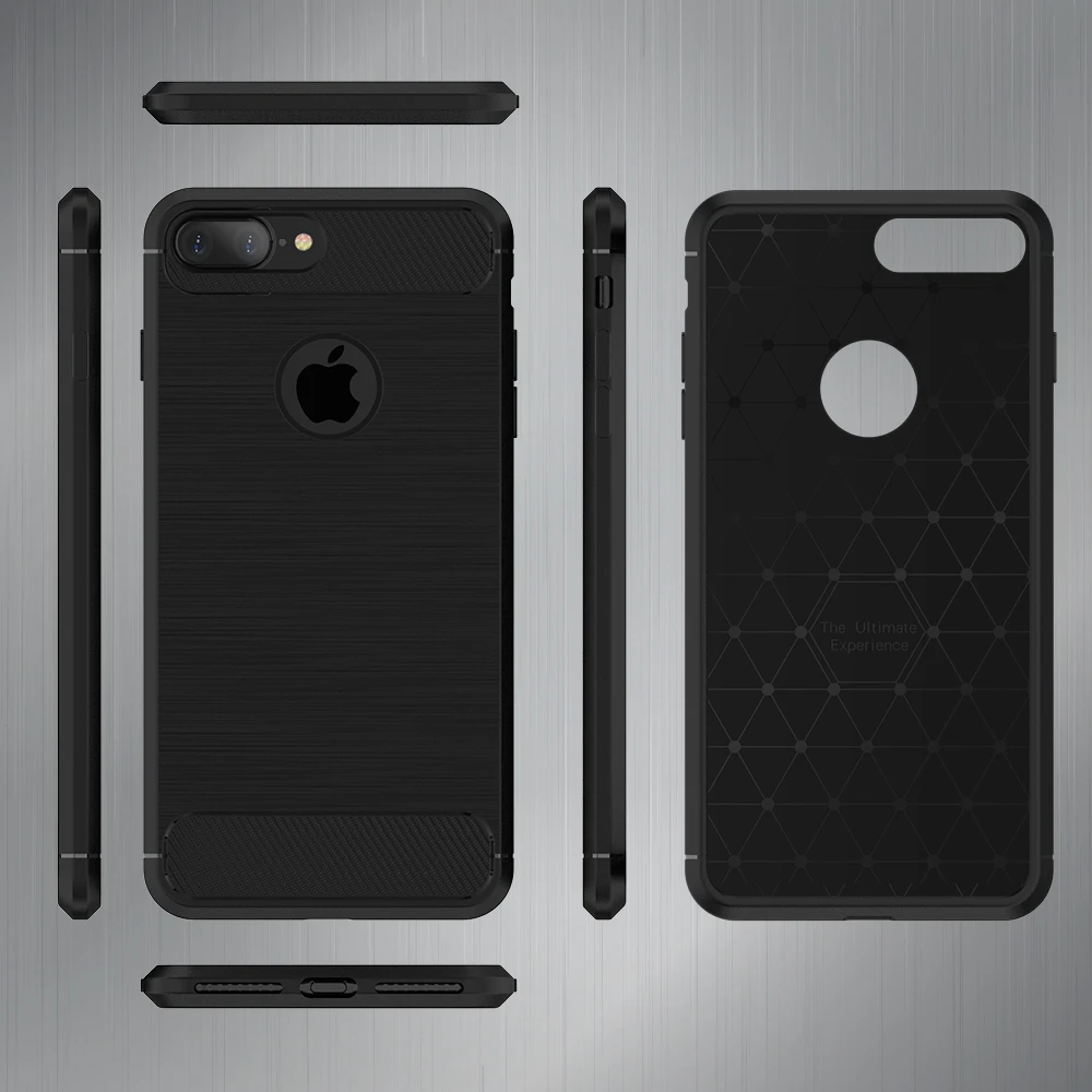 FLOVEME Fashion Texture Case For iPhone 6 6s 7 8 Plus Full Protective X 5s 5 SE Shockproof TPU Cover Shells Capa |