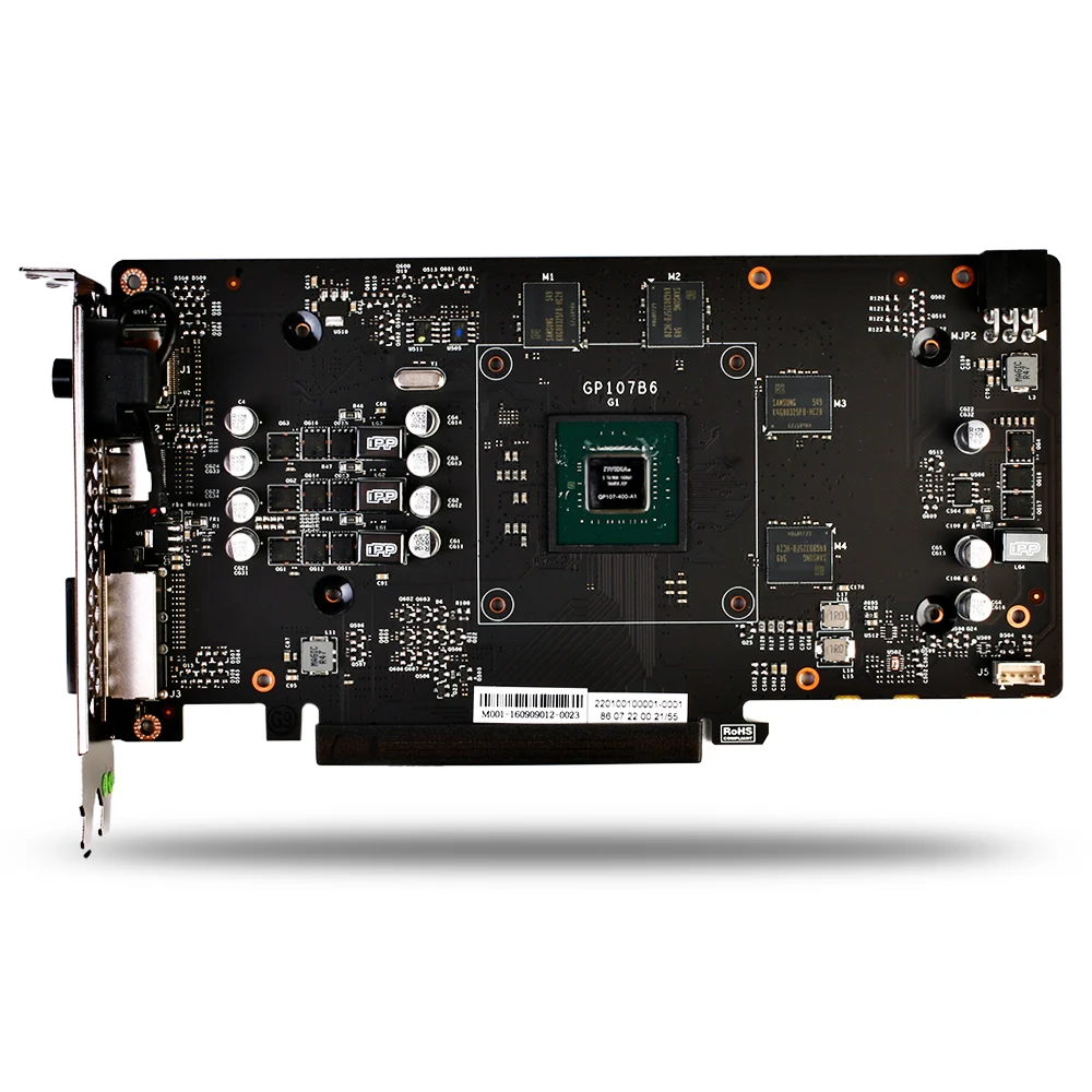Оригинальная Красочная графическая карта GTX1050Ti 4 Гб 128 бит GDDR5 HDMI DP DVI 768 CUDR Core 7000 МГц