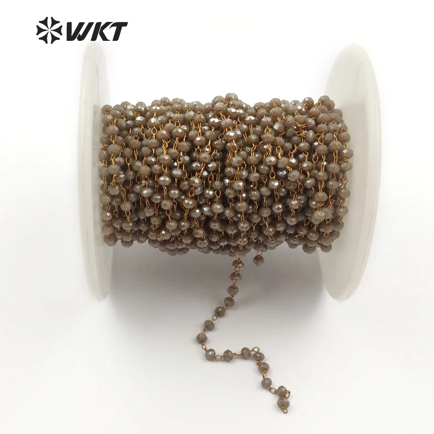 Женская цепочка с золотым гальваническим покрытием 5 м/лот|Цепочки| |