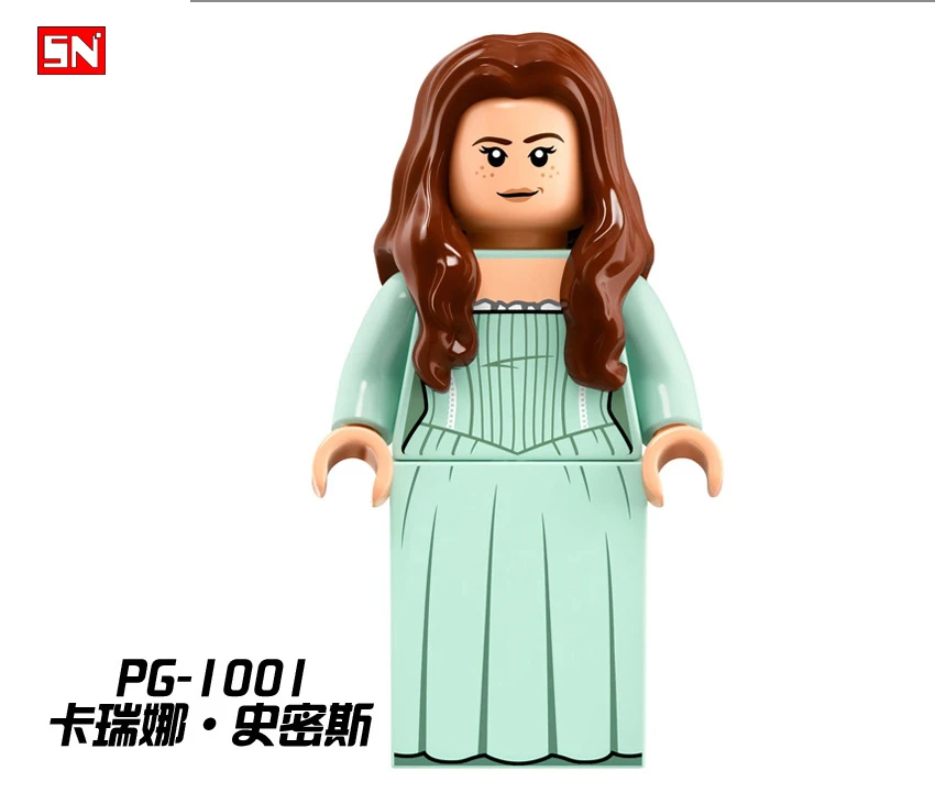 SN 10pcs PG1001 Silent Mary Carina Smith Pirates of the Caribbean 71042 Building Block Kids Toy PG8048 | Игрушки и хобби