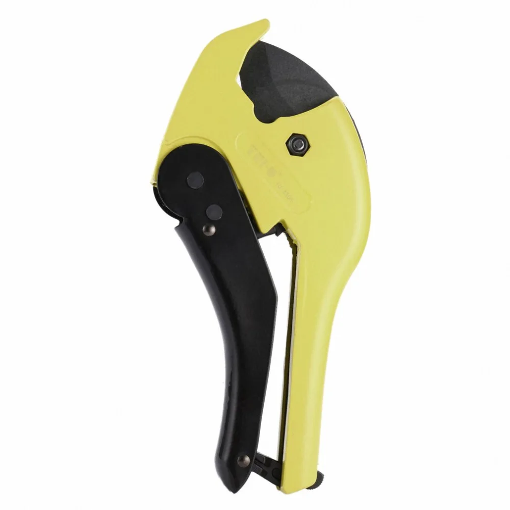 TU-6308 PVC Pipe Cutter 42mm Aluminum Alloy Body Ratchet Scissors Tube PVC/PU/PP/PE Hose Cutting Hand Tools | Инструменты