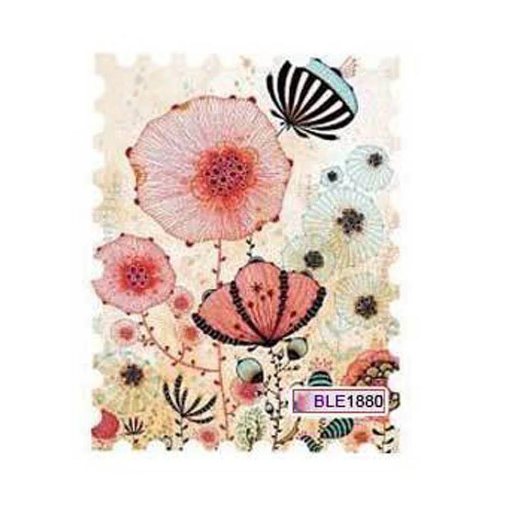 Новый перенос воды штампы для ногтей Стикеры дизайн советы s DIY Наклейка