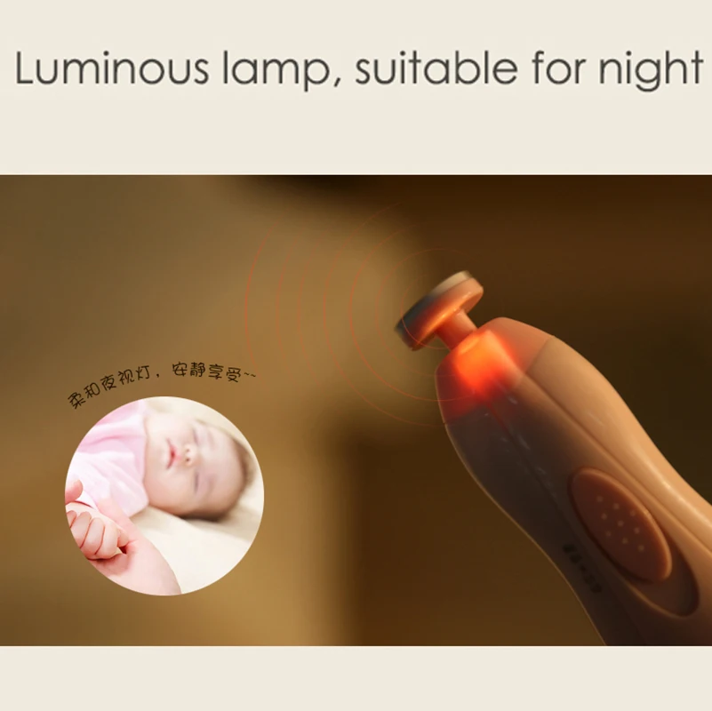 Электрический детский ноготь для триммера маникюра педикюра безопасная машинка