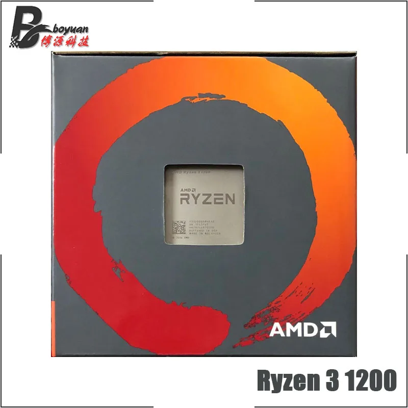 Четырехъядерный процессор AMD Ryzen 3 1200 R3 1 ГГц четырехъядерный L2 = 2 м L3 8 65 Вт YD1200BBM4KAE