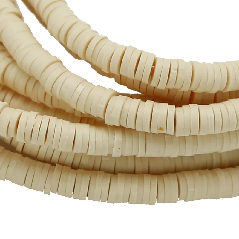 Бусины из полимерной глины для изготовления ожерелья браслета 40 см/нить 5 х1 мм |