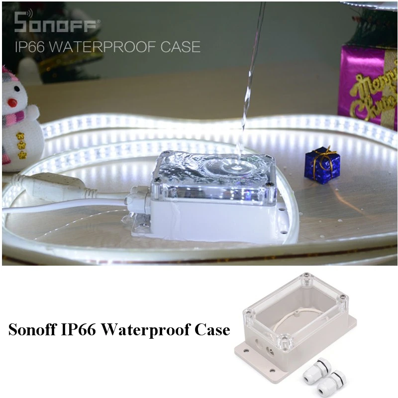 Водонепроницаемый чехол Sonoff IP66 для автоматизации умного дома Basic/RF/Dual/Pow/TH16/Pow