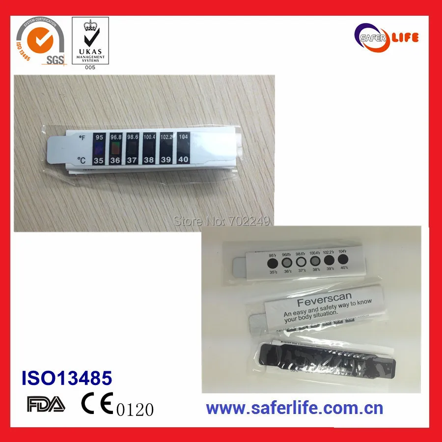 Саферлайф первая помощь детям лоб Полоска термометр жар температура тела тест