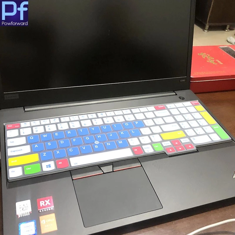 Для lenovo ThinkPad P51S P52S E590 E580 E585 T570 T580 T590 L580 15,6 ''Обложка клавиатуры для ноутбука клавиатура протектор