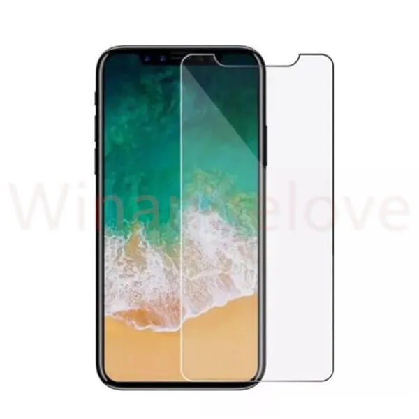 100 шт для iPhone X 8 Закаленное стекло протектор экрана Iphone 11 pro plus 7S пленка 0 3 мм 2.5D 9H