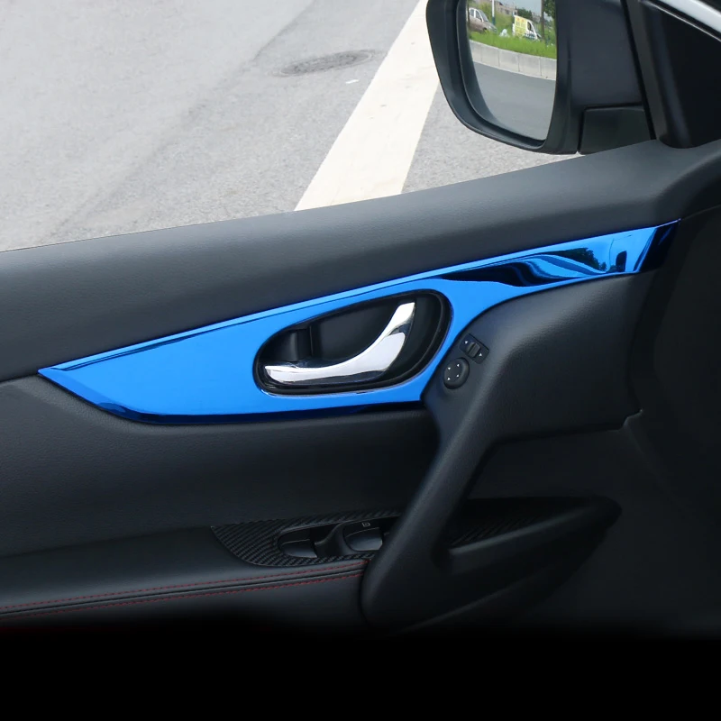 

4pcs for Nissan qashqai 2016-2018 interior door handle decorative frame