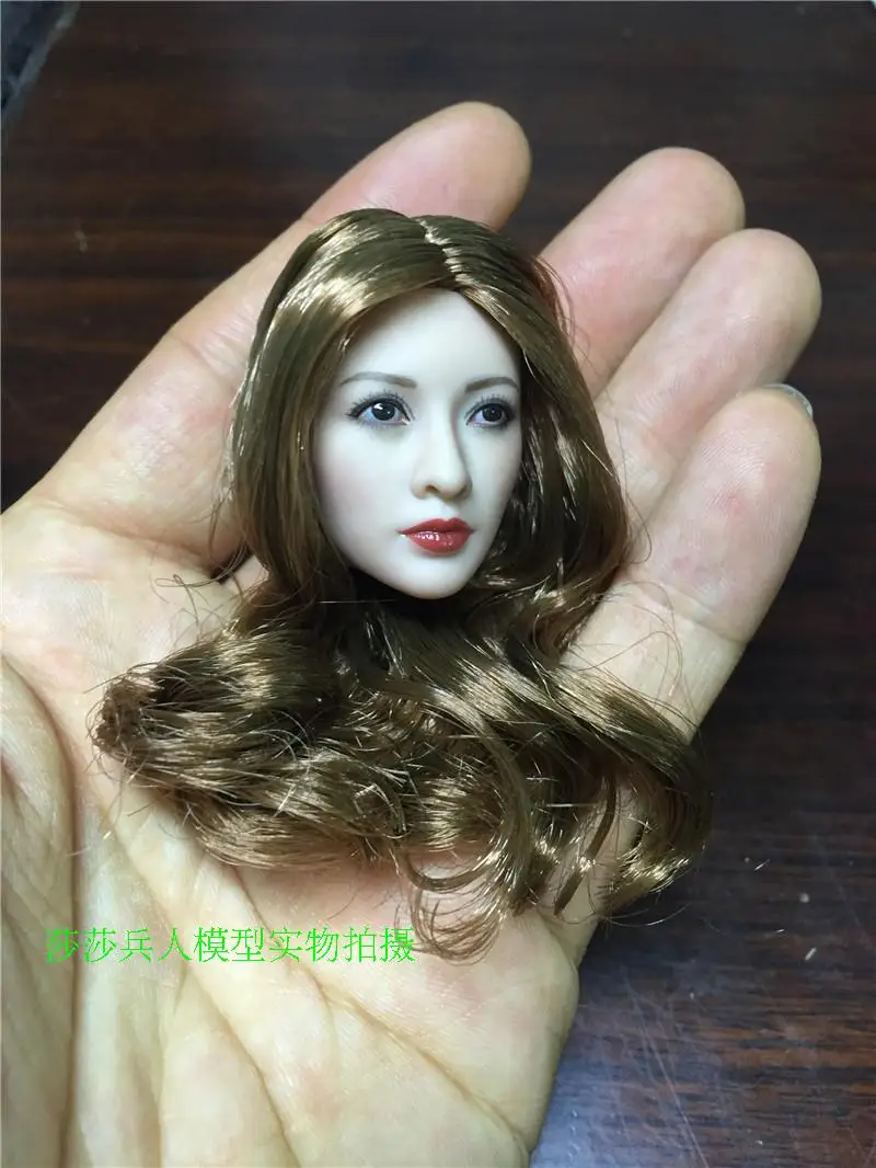 1/6 Asia Beauty Head Sculpt аналогичная женской головке Лю Янь модель F 12 ''PH Body|head sculpt|1/6 head
