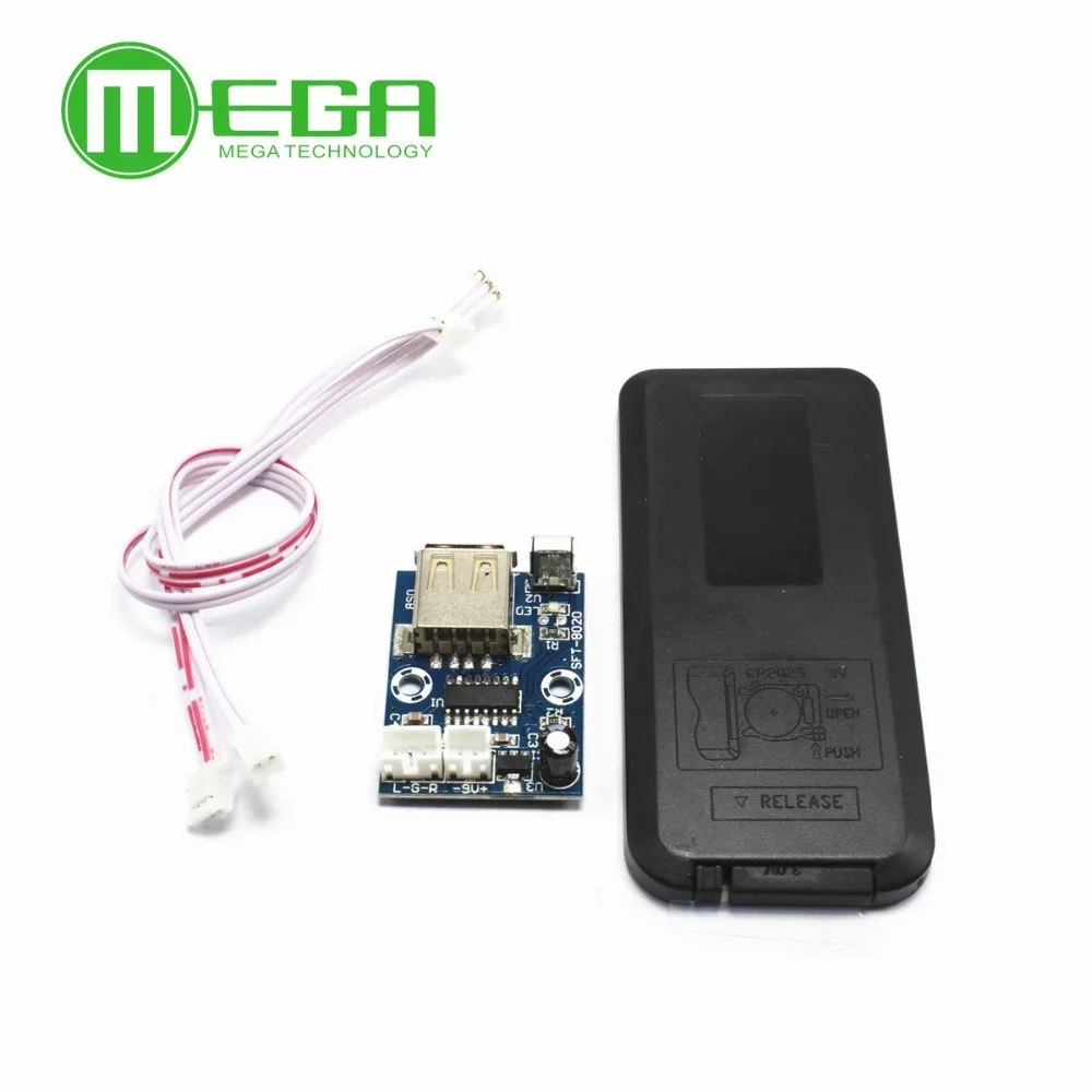 Мини микро декодер для музыки без потерь WAV + плата декодирования MP3 12 В плеер USB