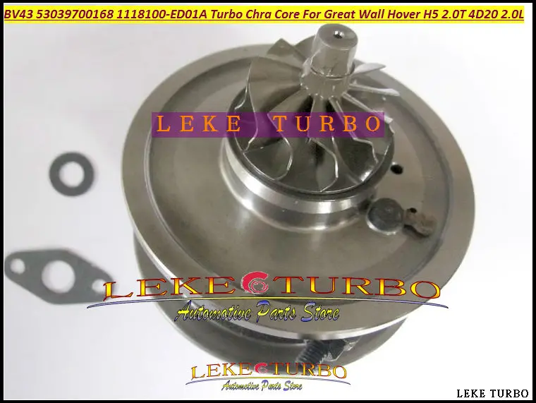 Турбокартридж турбины Chra Core BV43 53039700168 1118100 ED01A 53039880168 для Great Wall Hover H5 2 0 T 4D20 2.0L