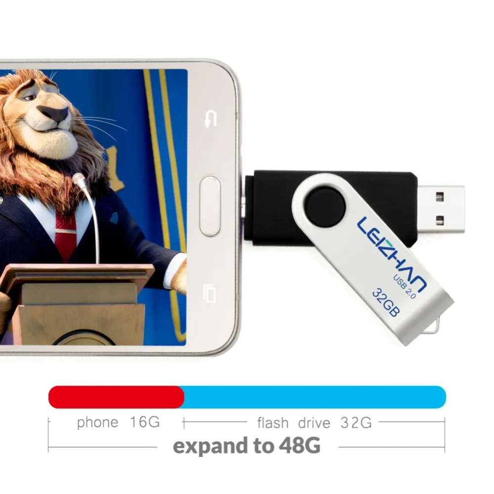USB флеш накопитель LEIZHAN 128 ГБ 32 64 16 8 4 Гб|USB флэш-накопители| |
