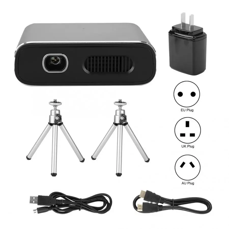 1080p Hd светодиодный проектор RD-630 мини DLP HD портативный для дома подходит Android 110-240 В