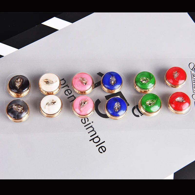 

12pcs/dozen 2017 New Unique Round Brooch Scarf Muslim Hijab Strong Magnetic Brooches Resin Muslim Magnetic Hijab Pin Buckle Clip