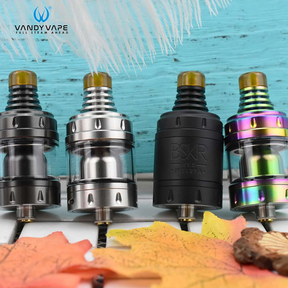 Оригинальный vandy VAPE Berserker V1.5 MTL емкость RTA атомайзера с нунчаки мод