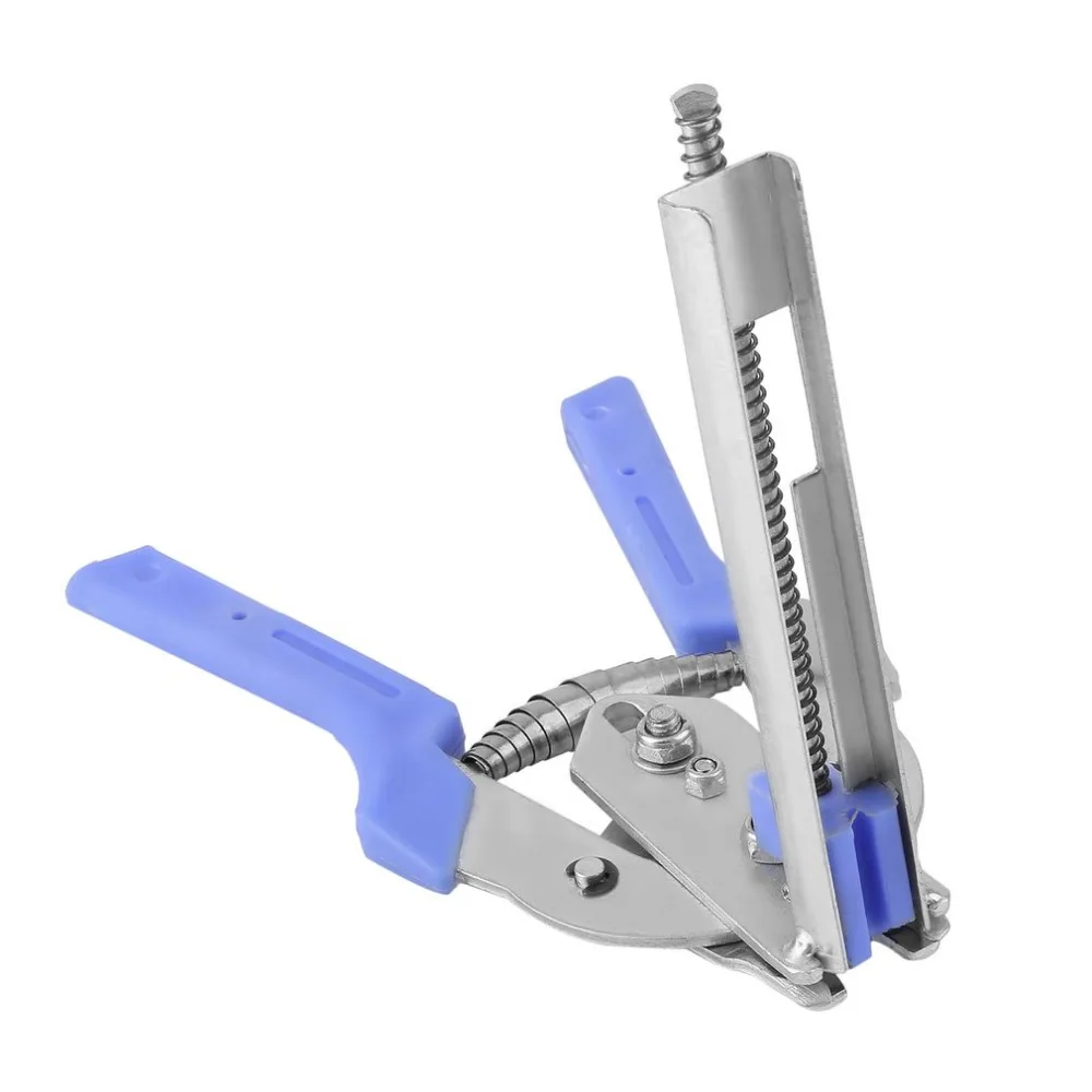Pigeon Rabbit Fox Cage Semi-Automatic Assembling Tool General M Forceps Poultry Fastening Clamp With 600PCS M-Type Nails | Инструменты