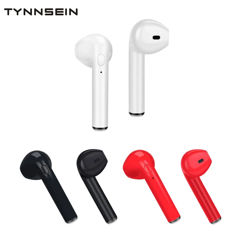 i7s TWS Mini Bluetooth Earphones Wireless Earbuds Stereo Sport with Mic for iPhone Samsung Xiaomi Huawei Smart Phone | Электроника