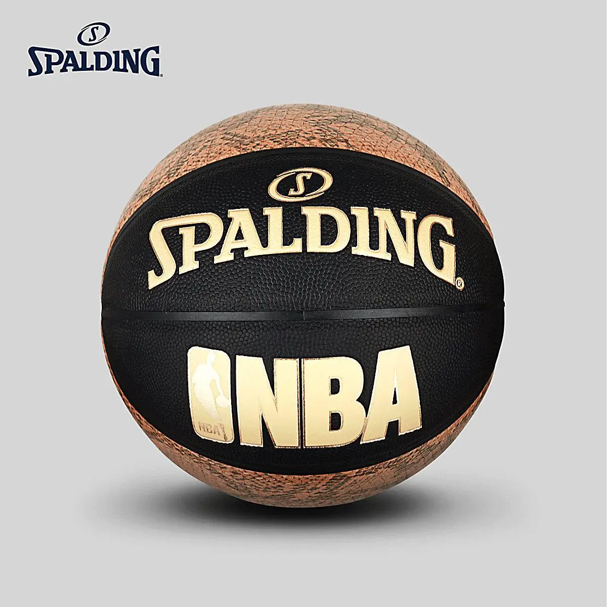 Genuine Spalding Nba Bionic Snake Dermatoglyph Series Indoor Official7# Pu Training Teaching Men's Basketball 76-039y Basketbol