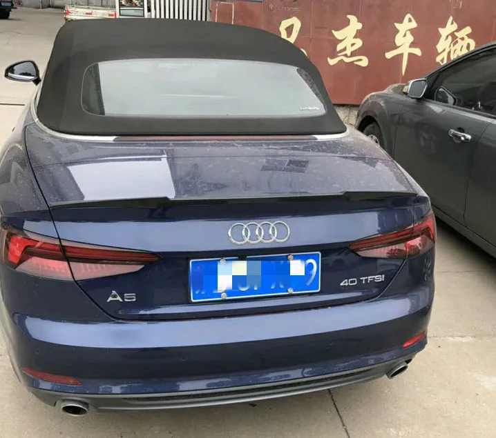 Спойлер для Audi A5 S5 2-дверный автомобильный спойлер 2015-2018 высококачественный