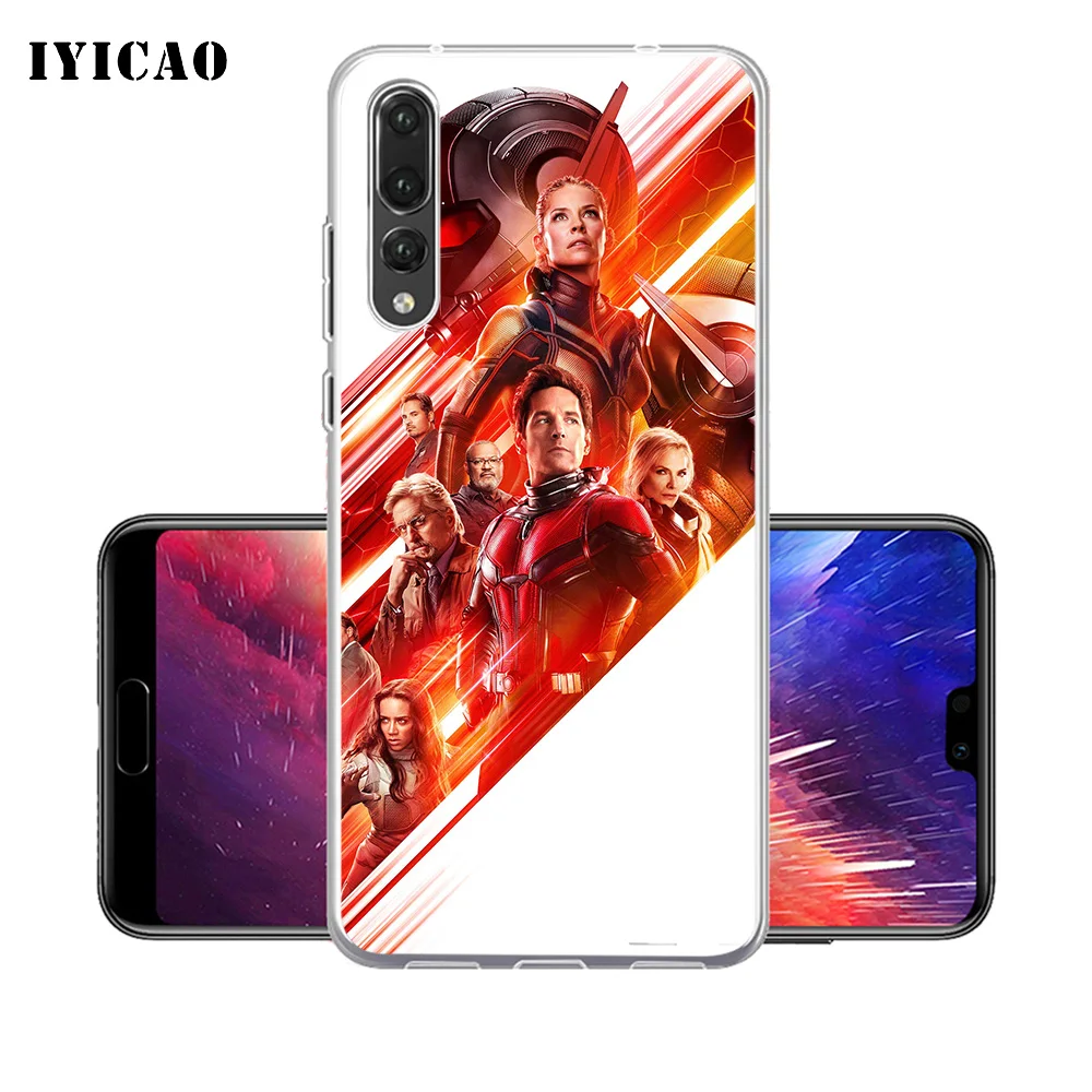 IYICAO Ant-Man и Wasp Мягкий силиконовый чехол для телефона Huawei P30 P20 Pro P10 P9 P8 Lite P Smart TPU |