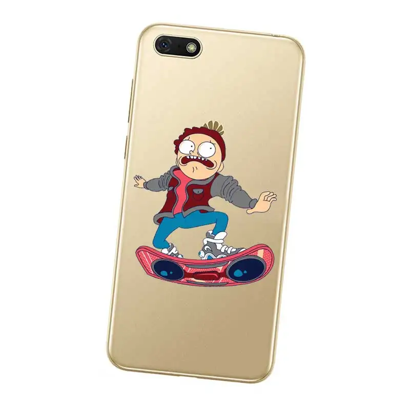 N373 Рик Морти горячий Мягкий ТПУ силиконовый чехол для huawei Honor 6A 6C 6X 7A 7C 7S 7X8 Lite Pro |